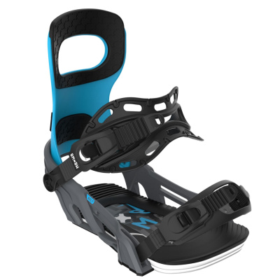 MERVIN Snowboard Binding Bolt grey/blue