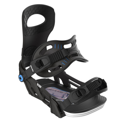 BENT METAL Snowboard Bindung Metta black