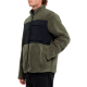 VOLCOM Teddy Fleece Jacke Storm Stone wintermoss