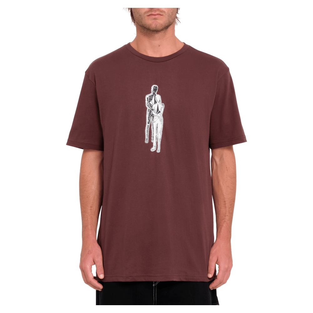 VOLCOM T-Shirt Held merlot