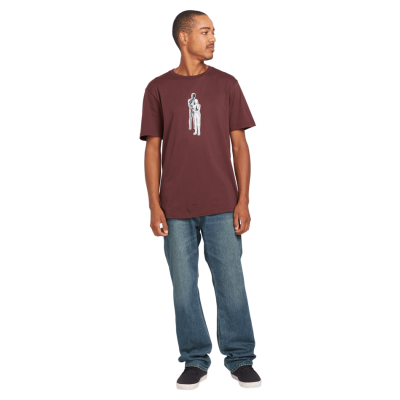 VOLCOM T-Shirt Held merlot