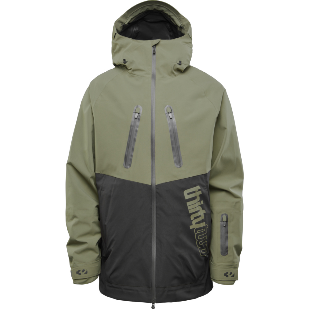 THIRTYTWO Snow Jacke Tm-3 black/olive
