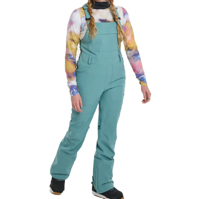 BURTON Women Snow Latzhose Avalon Stretch rock lichen