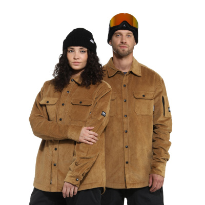 HORSEFEATHERS Jacket Dough camel corduroy