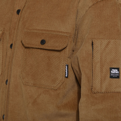 HORSEFEATHERS Jacket Dough camel corduroy