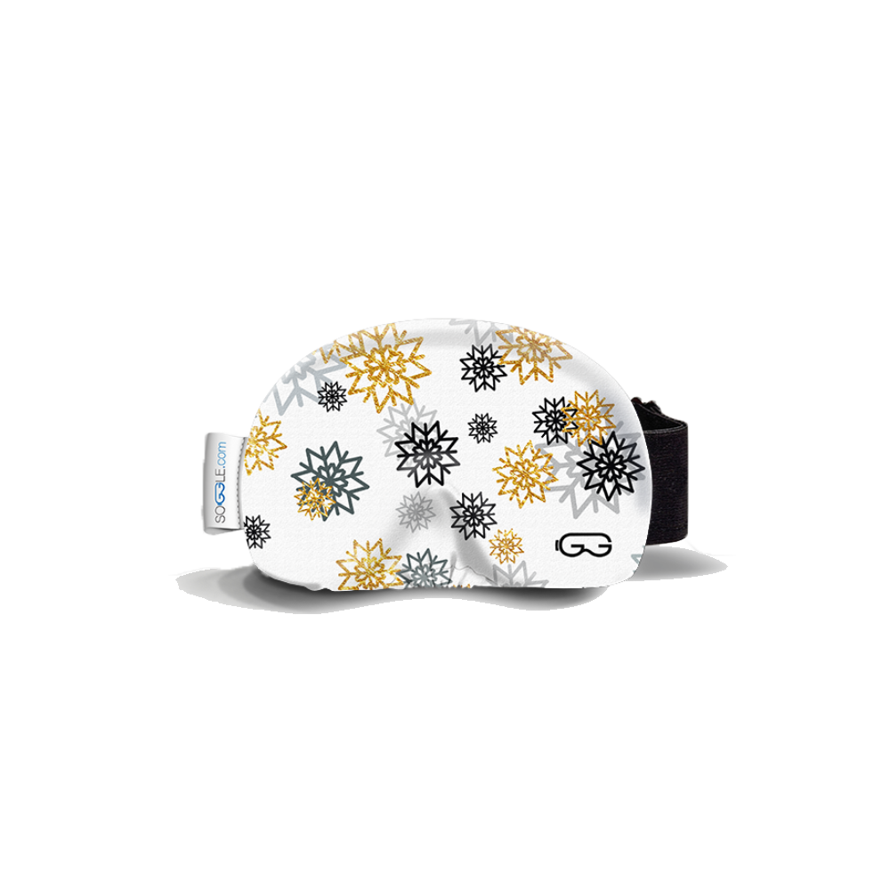 SOGGLE Lensprotector Snowflakes white