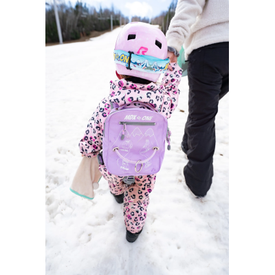 MDXONE Ski/Snowboard Safety Leash Backpack The One lavender