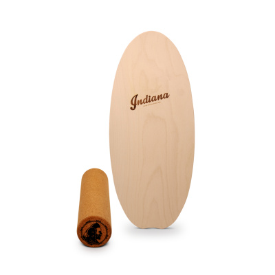 INDIANA Balance Board Buche Inkl. Hemisphäre