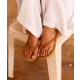 ROXY Women Flip Flop Porto Motif tan