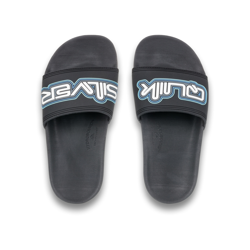 QUIKSILVER Kids Sandal Rivi Wordmark Slide Ii black 3
