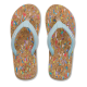 FOAMLIFE Women Flip Flop Goldie denim blue