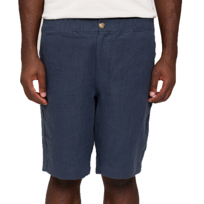 MAZINE Short Regular Linen Shorts ink blue