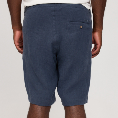 MAZINE Short Regular Linen Shorts ink blue