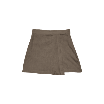 MAZINE Rock Linen Skort olive brown