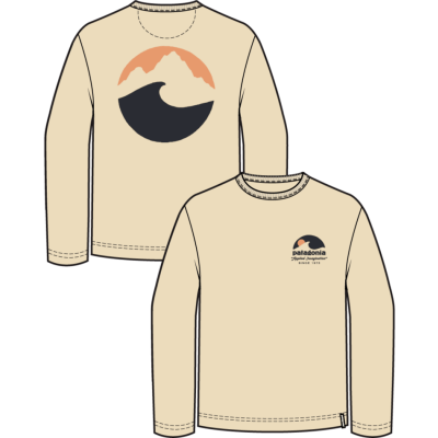 PATAGONIA Sweatshirt Applied Imagination Wildrise Crew...