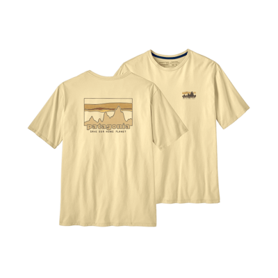 PATAGONIA T-Shirt 73 Skyline Organic buttercup yellow