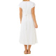 RIP CURL Kleid Premium Surf Long white