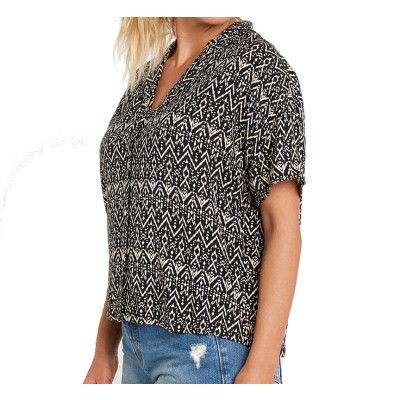 RIP CURL Women Shirt Ikat Geo navy