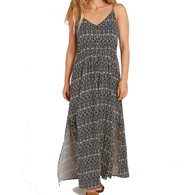 RIP CURL Kleid Ikat Geo Long navy