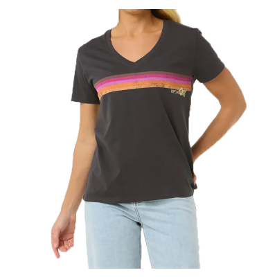 RIP CURL Women Shirt Surfarama washed black