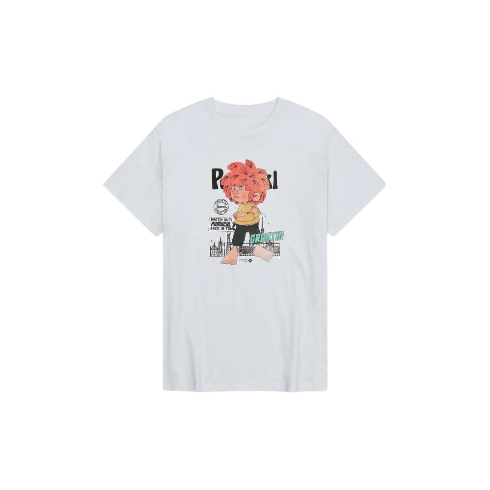 BAVARIAN CAPS T-Shirt Pumuckl´S Back In Town weiß