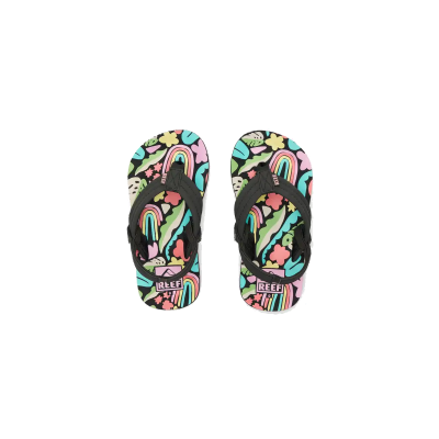 REEF Kleinkinder Flip Flop Little Ahi tropical rainbow