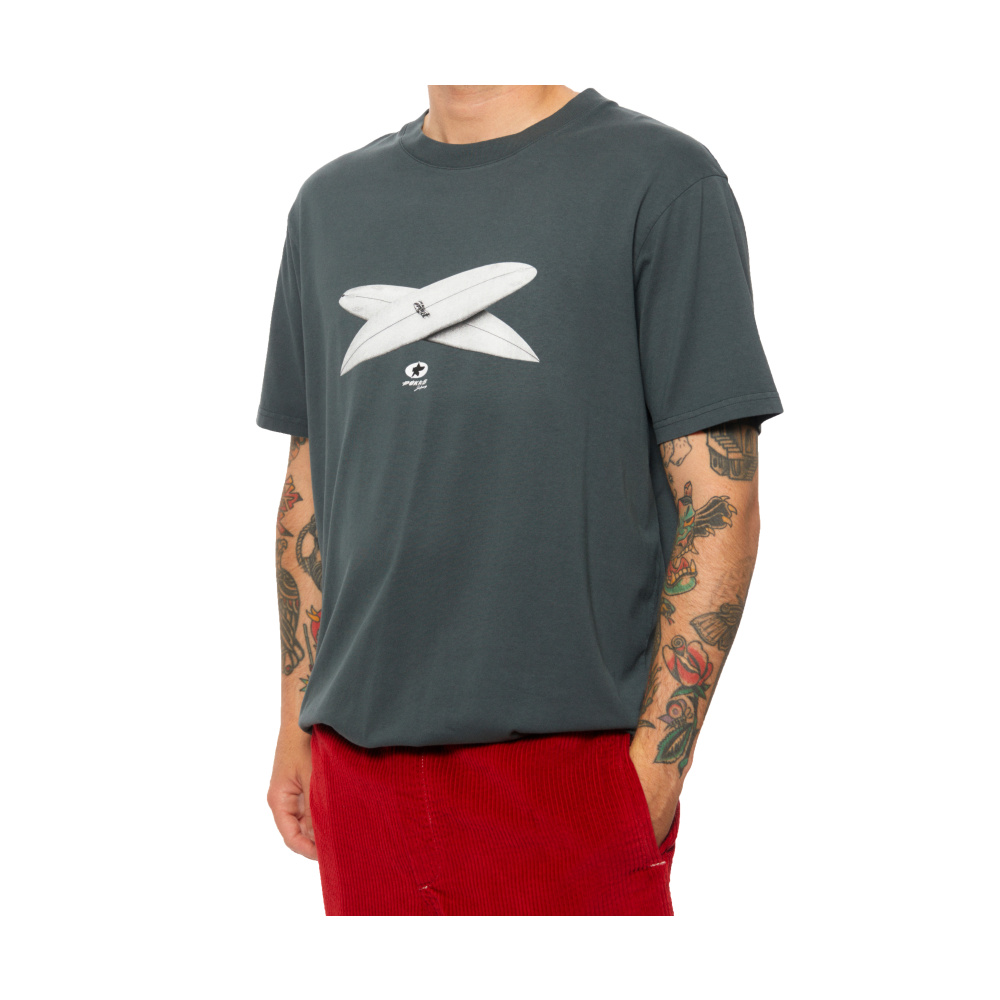 PUKAS T-Shirt X charcoal
