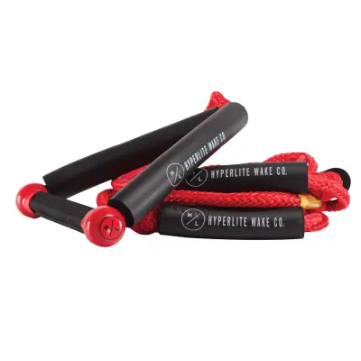 HYPERLITE Handles & Ropes 25Ft Surf Red