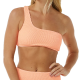 RIP CURL Bikini Top Sunshine Schulterfreies Top coral