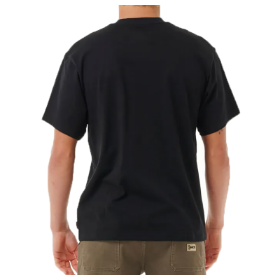 RIP CURL T-Shirt Search Embroidery black