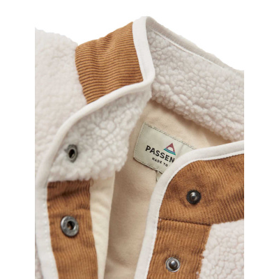 PASSENGER Women Fleece Clover Recyceled Sherpa warm ivory