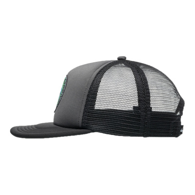 QUIKSILVER Kids Snapback Trucker Cap Slab Scratch dark shadow