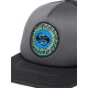 QUIKSILVER Kids Snapback Trucker Cap Slab Scratch dark shadow