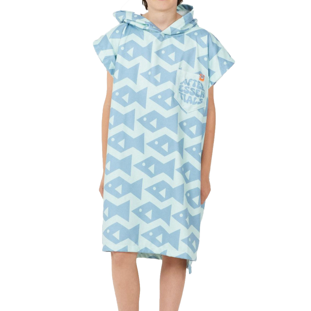 AFTER Kids Poncho Square fish