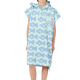 AFTER Kids Poncho Square fish