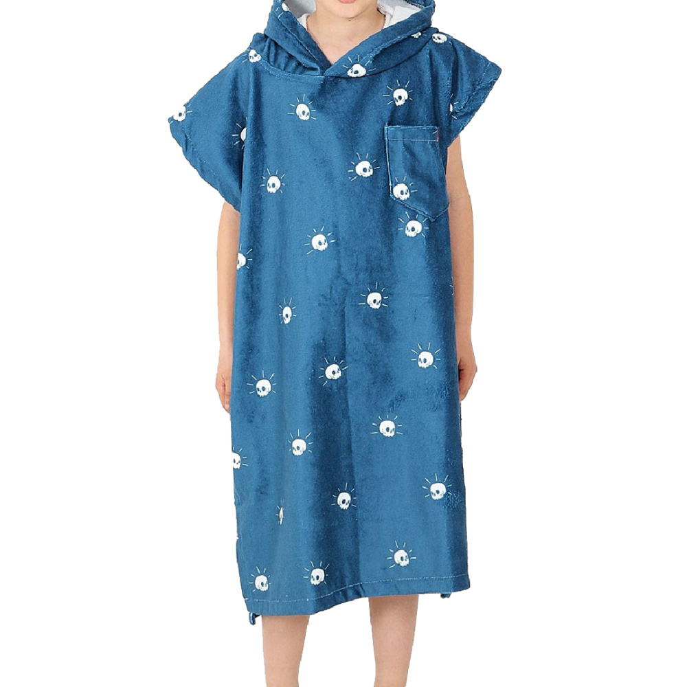 AFTER Kids Poncho Skulls
