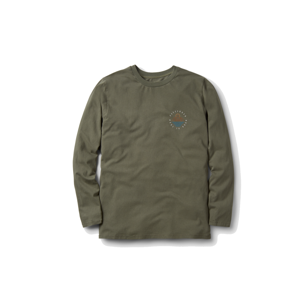 PASSENGER Longsleeve Escapism Recycled dusty olive