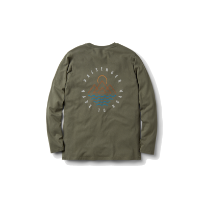 PASSENGER Longsleeve Escapism Recycled dusty olive