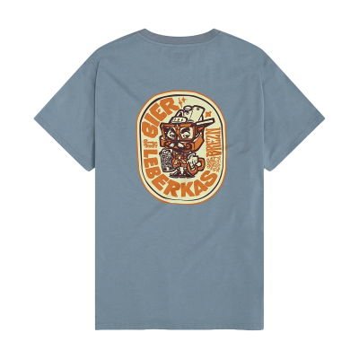 BAVARIAN CAPS T-Shirt Bavarian Trinity blaugrau