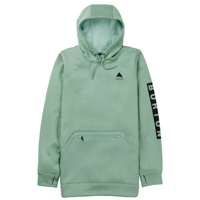 BURTON Women Riding Hoodie Oak Long soft sage heather