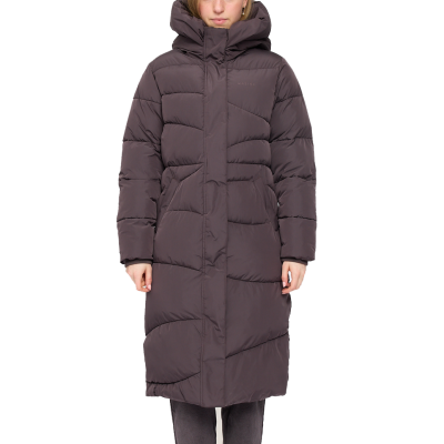 MAZINE Women Jacket Waves Quilt Puffer eggplant