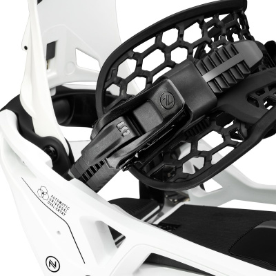 NIDECKER Snowboard Binding Supermatic white