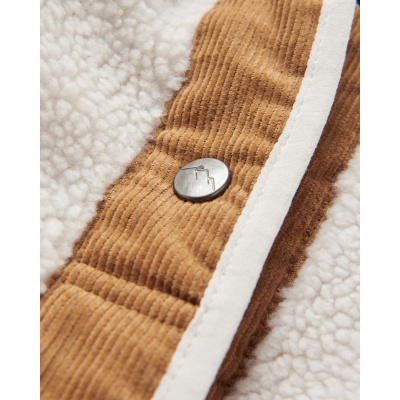 PASSENGER Women Fleece Clover 2.0 Recycled Sherpa vintage white