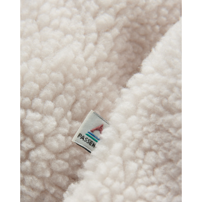 PASSENGER Women Fleece Clover 2.0 Recycled Sherpa vintage white