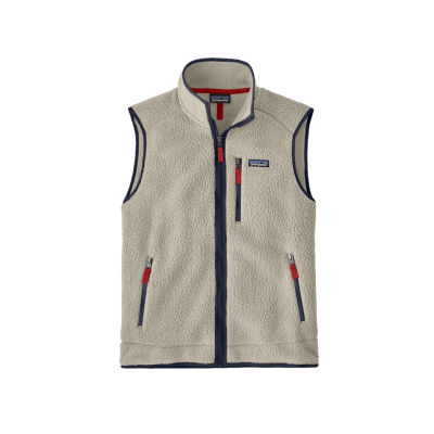 PATAGONIA Weste Retro Pile pelican w/smolder blue