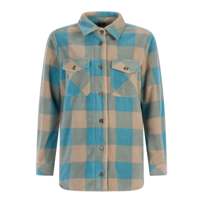 PROTEST Women Fleecehemd Prtluv glacial blue