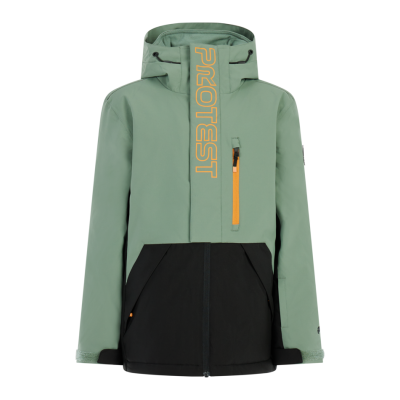 PROTEST Kids Snow Jacke Prtpaulo aspen green