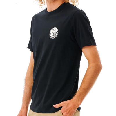 RIP CURL T-Shirt Wetsuit Icon Tee black