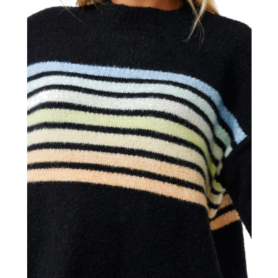 RIP CURL Women Pullover Hibiscus High Tide schwarz