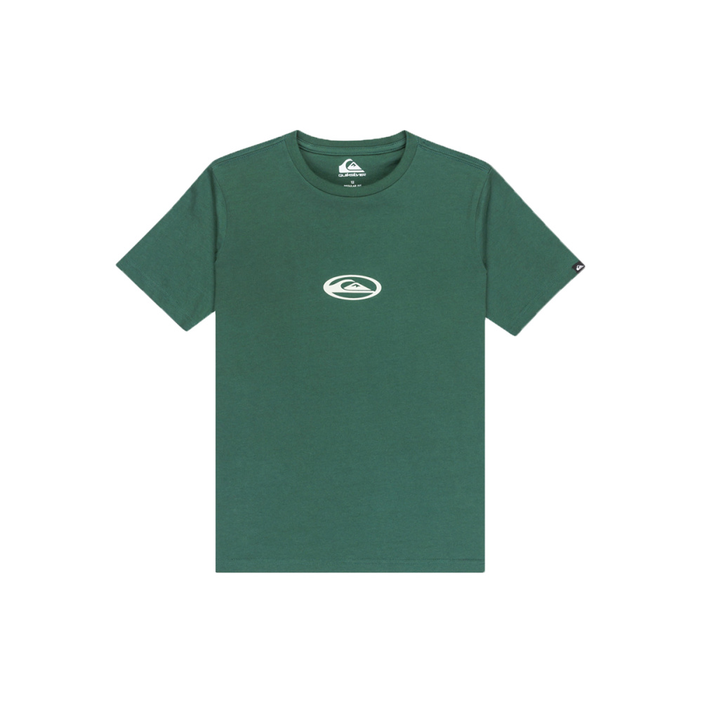 QUIKSILVER Kids T-Shirt Welcome All trekking green